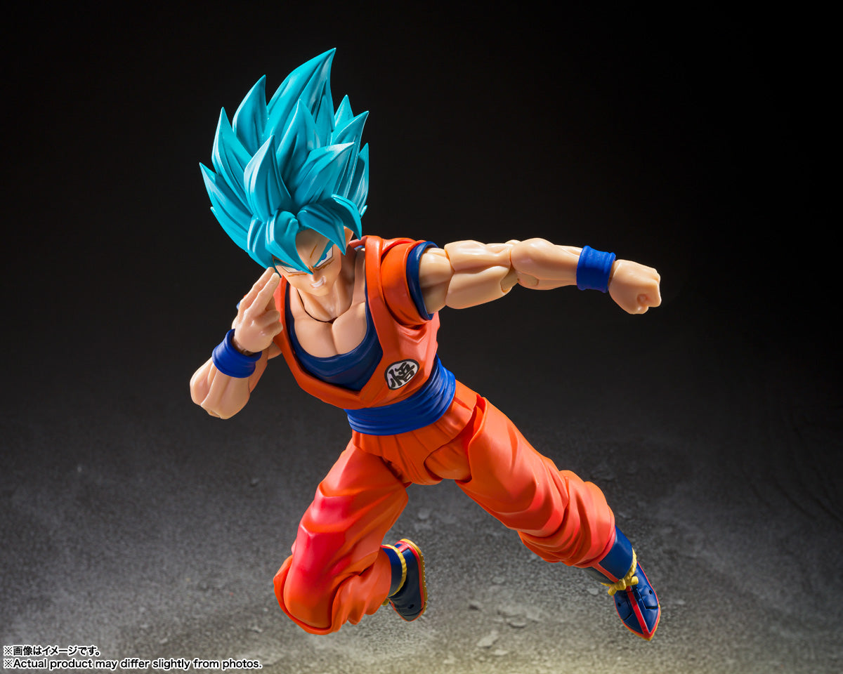 Dragon Ball Super S.H.Figuarts Super Saiyan Blue Son Goku Blue Power Beyond Limits