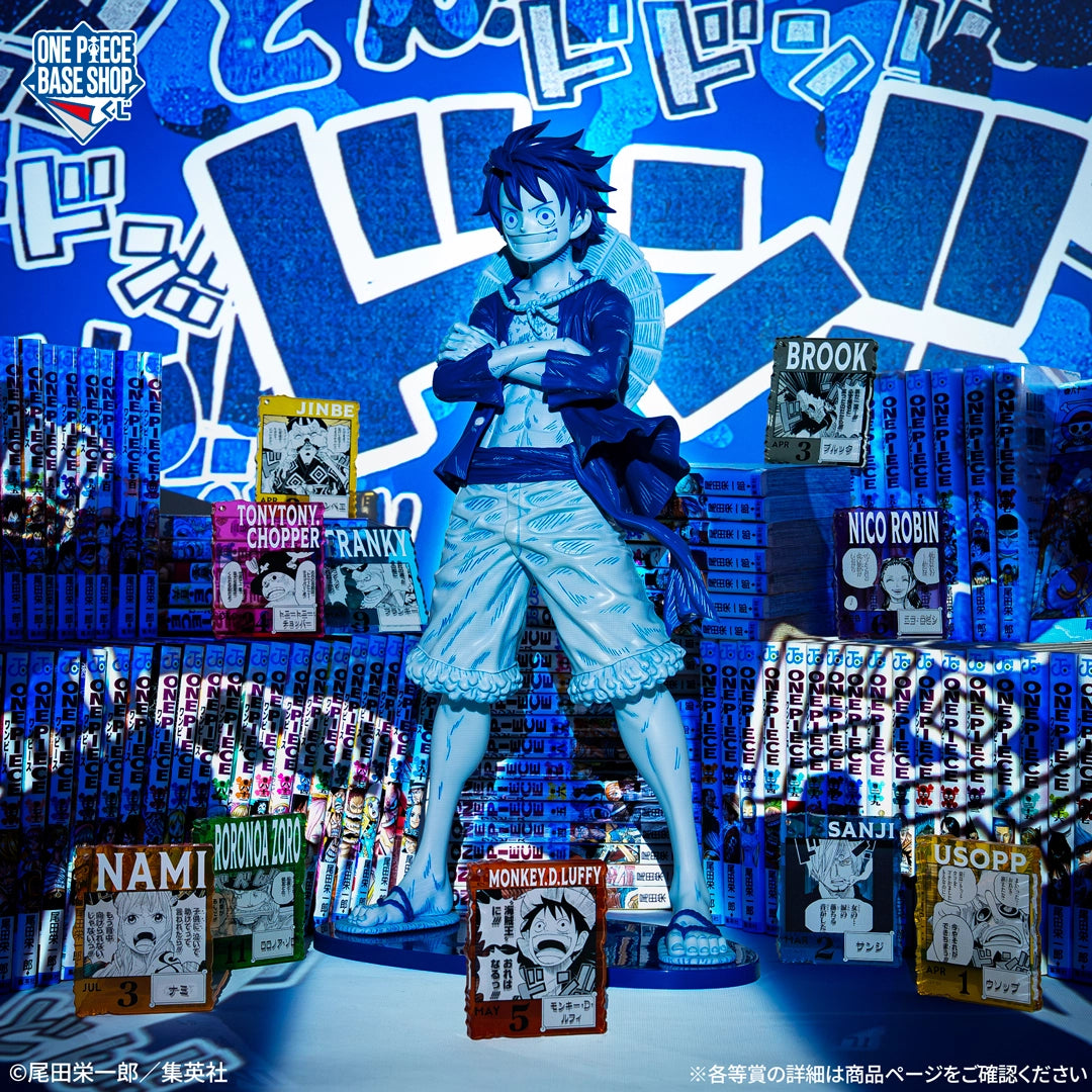 Ichiban Kuji One Piece Monkey D. Luffy MASTERLISE MAXIMUM Blue Color