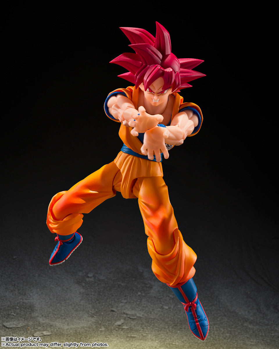 Dragon Ball Super S.H.Figuarts Super Saiyan God Son Goku Aura of a God