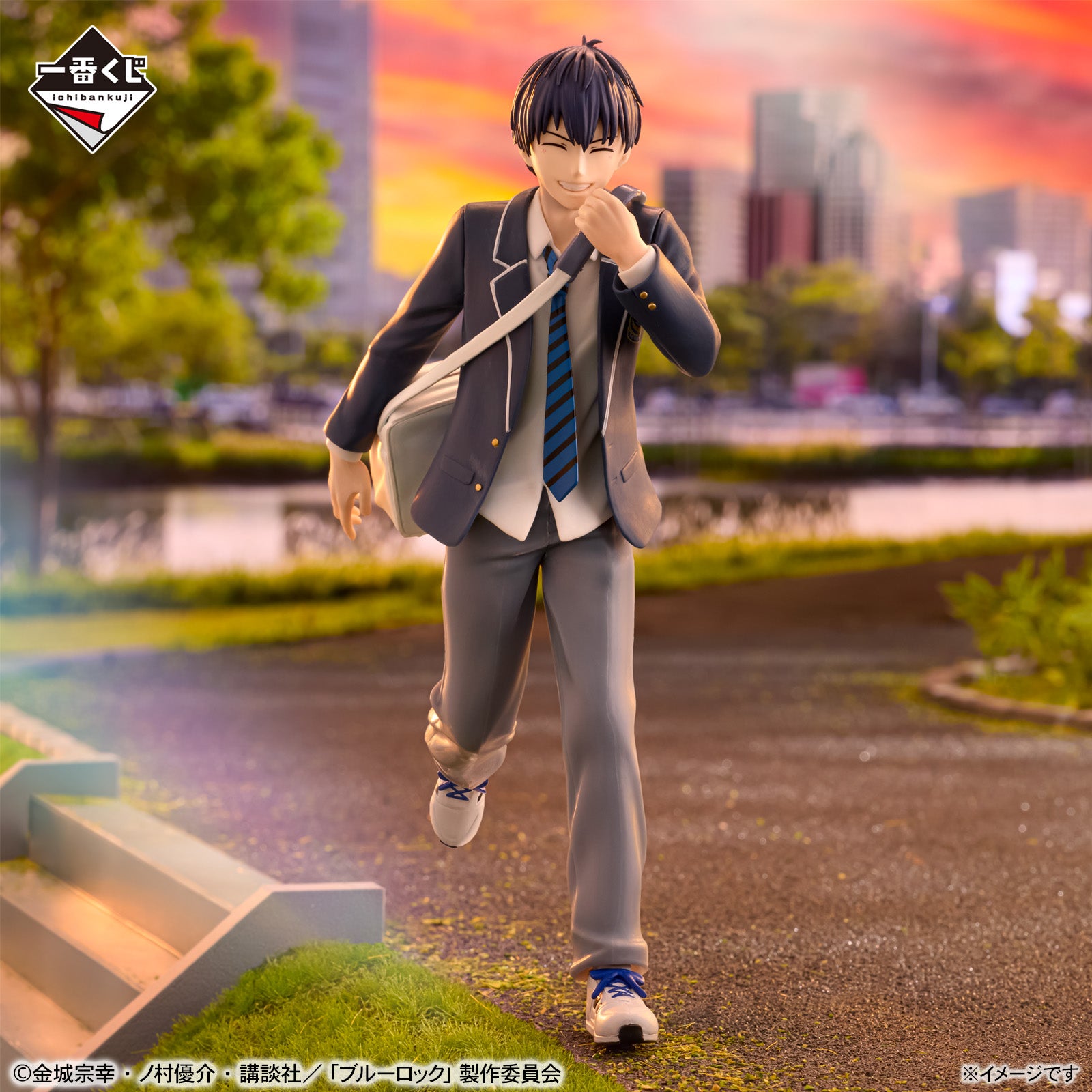 Ichiban Kuji Blue Lock Last One Prize Yoichi Isagi Figure