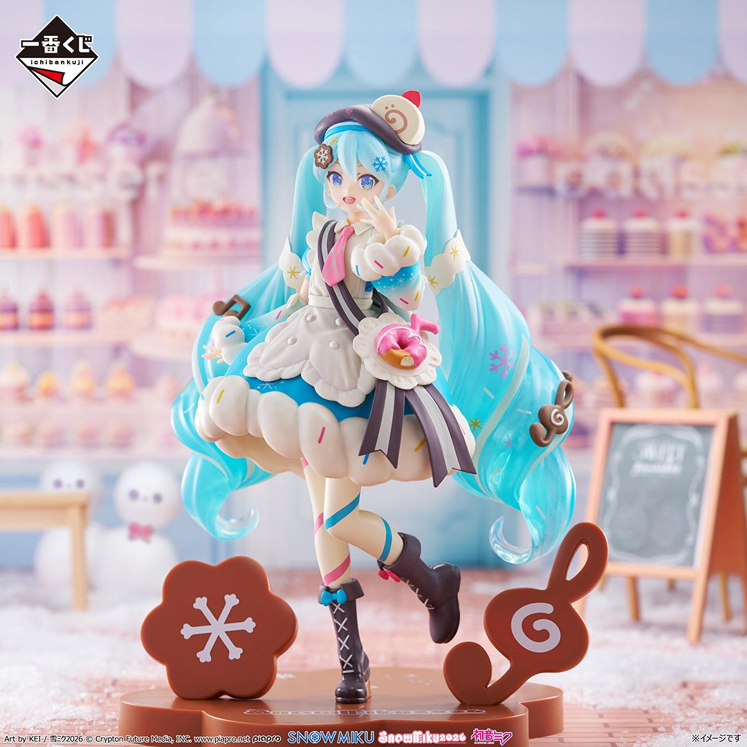 Ichiban Kuji Hatsune Miku Vocaloid Prize A Snow Miku 2026 KEI Illustration Edition Figure