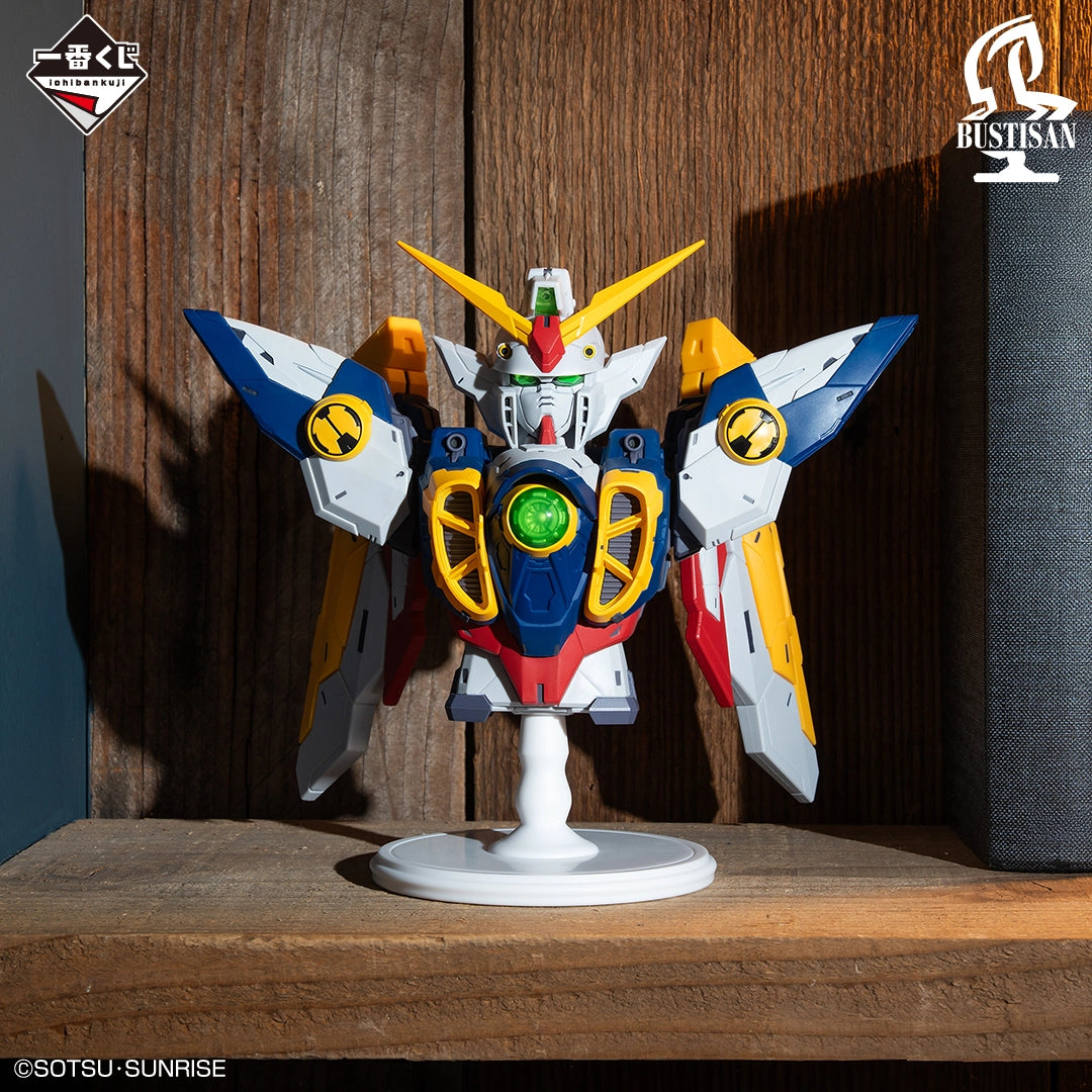 Ichiban Kuji Mobile Suit Gundam Prize A BUSTISAN Wing Gundam Bust Figure