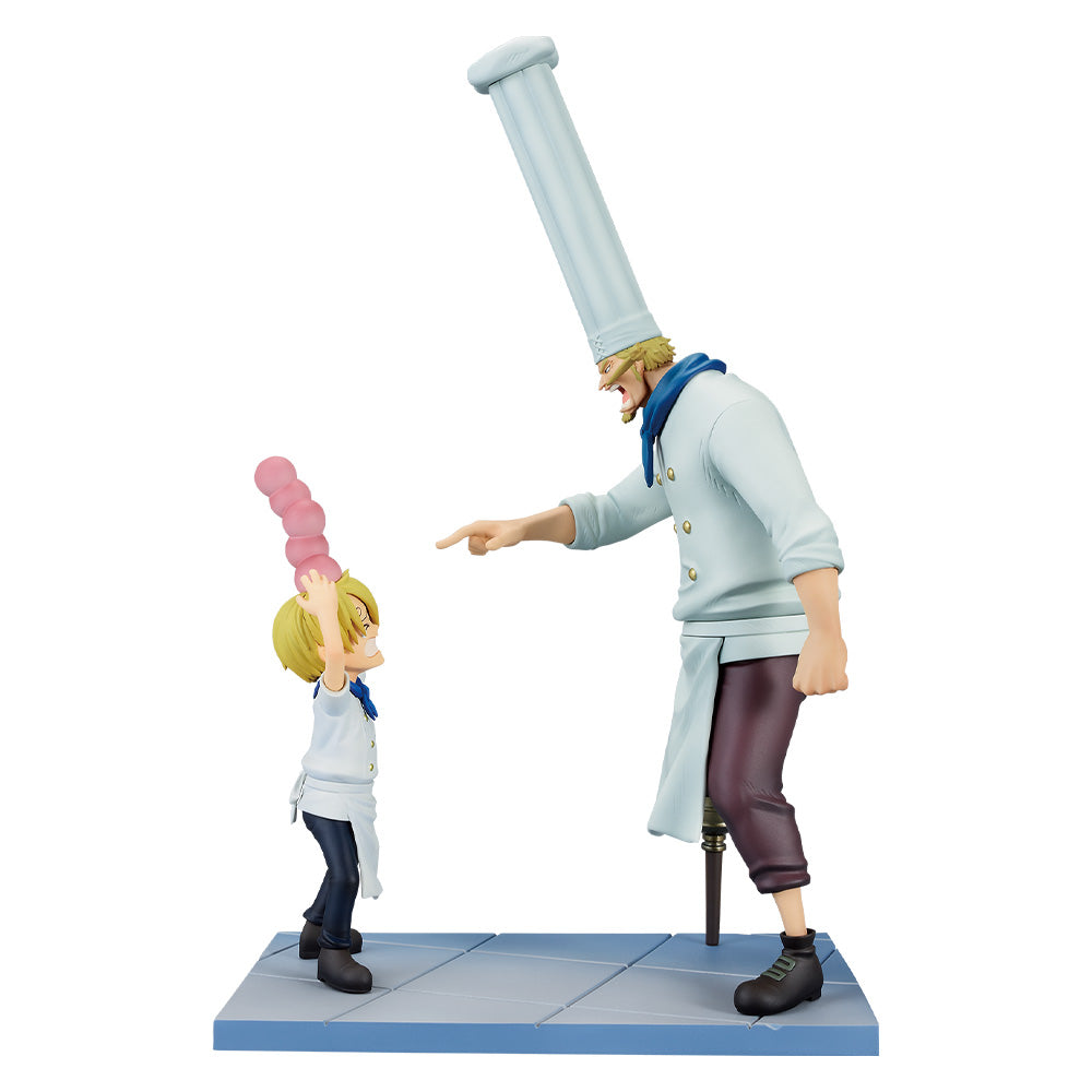Ichiban Kuji One Piece Sanji & Zeff Revible Moment Premio D Figura