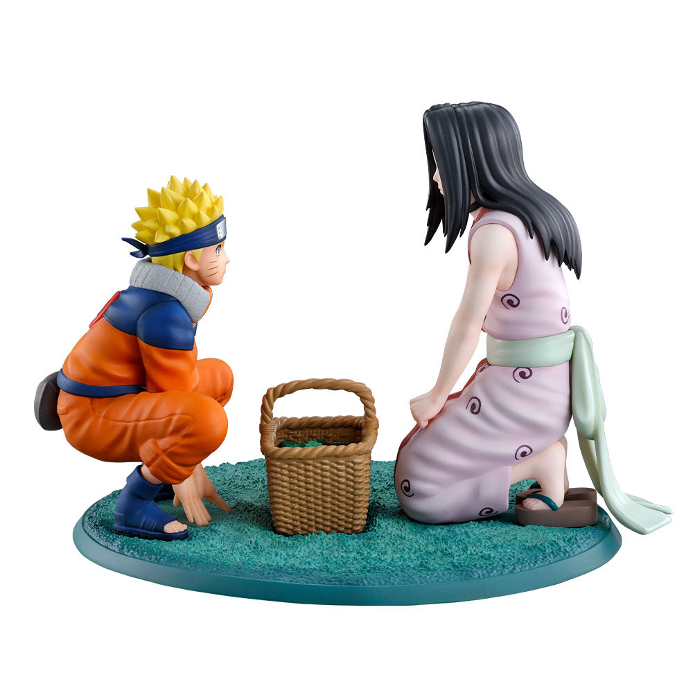 Ichiban Kuji Naruto C Prize Revible Moment Uzumaki Naruto and Haku Figure Diorama