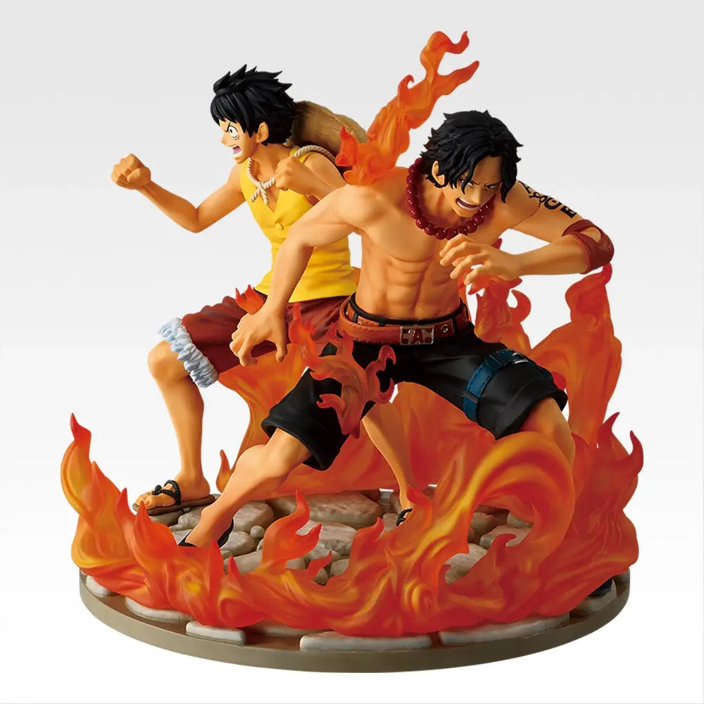 Ichiban Kuji One Piece Last One Prize Revible Moment Ace Luffy Figure