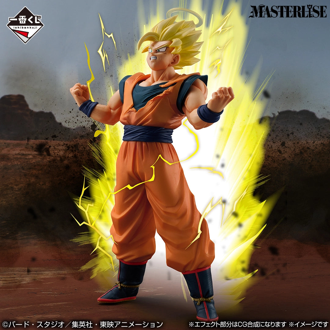 Ichiban Kuji Dragon Ball Prize D Super Saiyan 2 Son Goku MASTERLISE Figure
