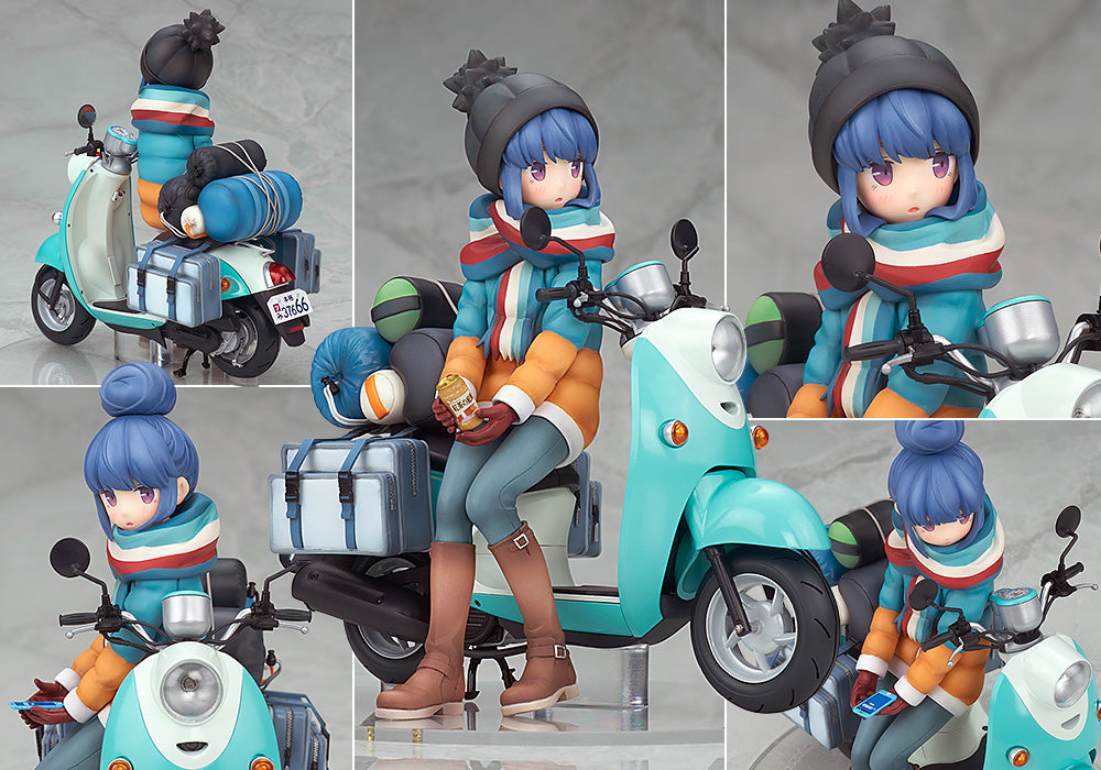 ALTER Yurucamp Shima Rin with Scooter 1/10 Scale Figure