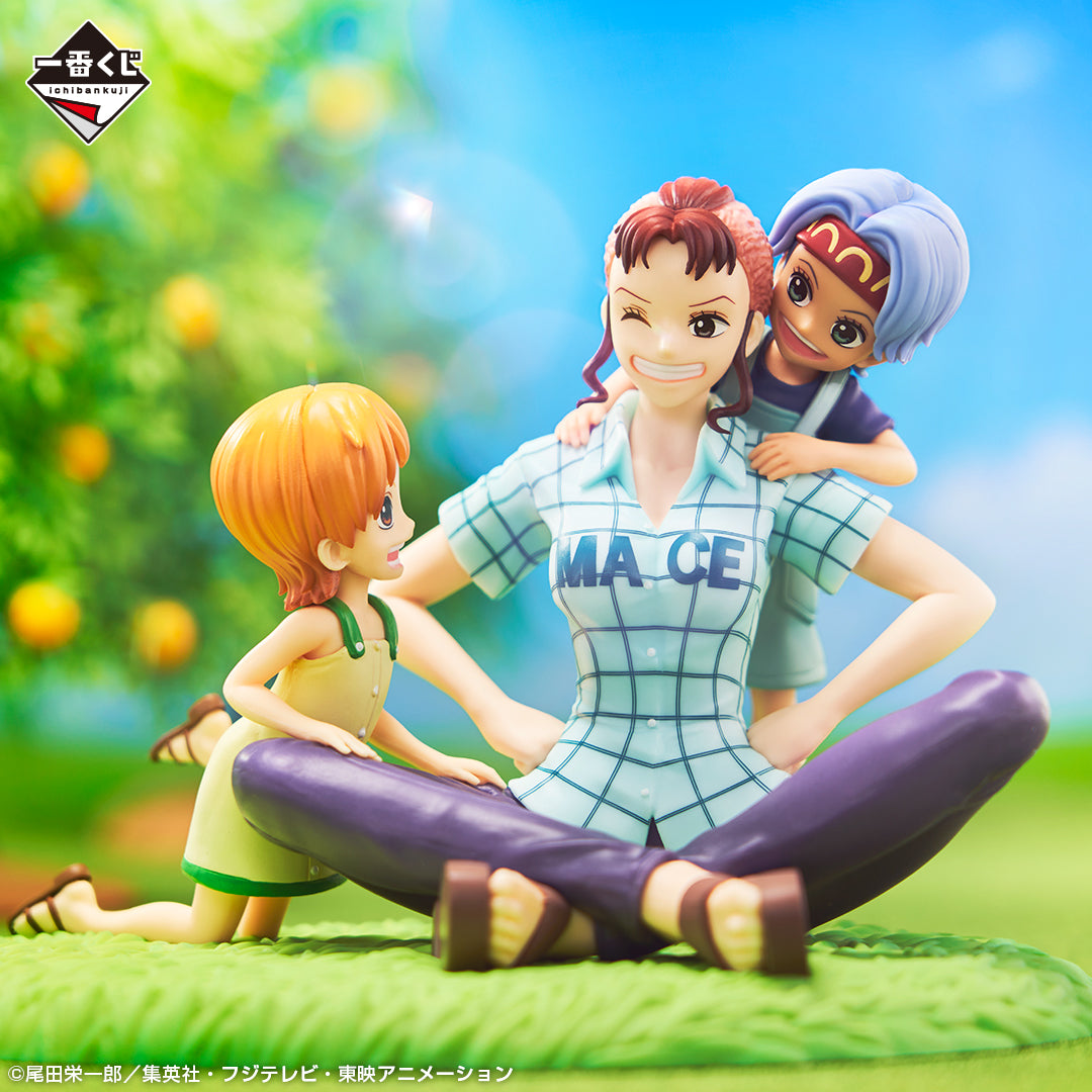 Ichiban Kuji One Piece Nami Nojiko & Bellemere Revible Moment Prize A