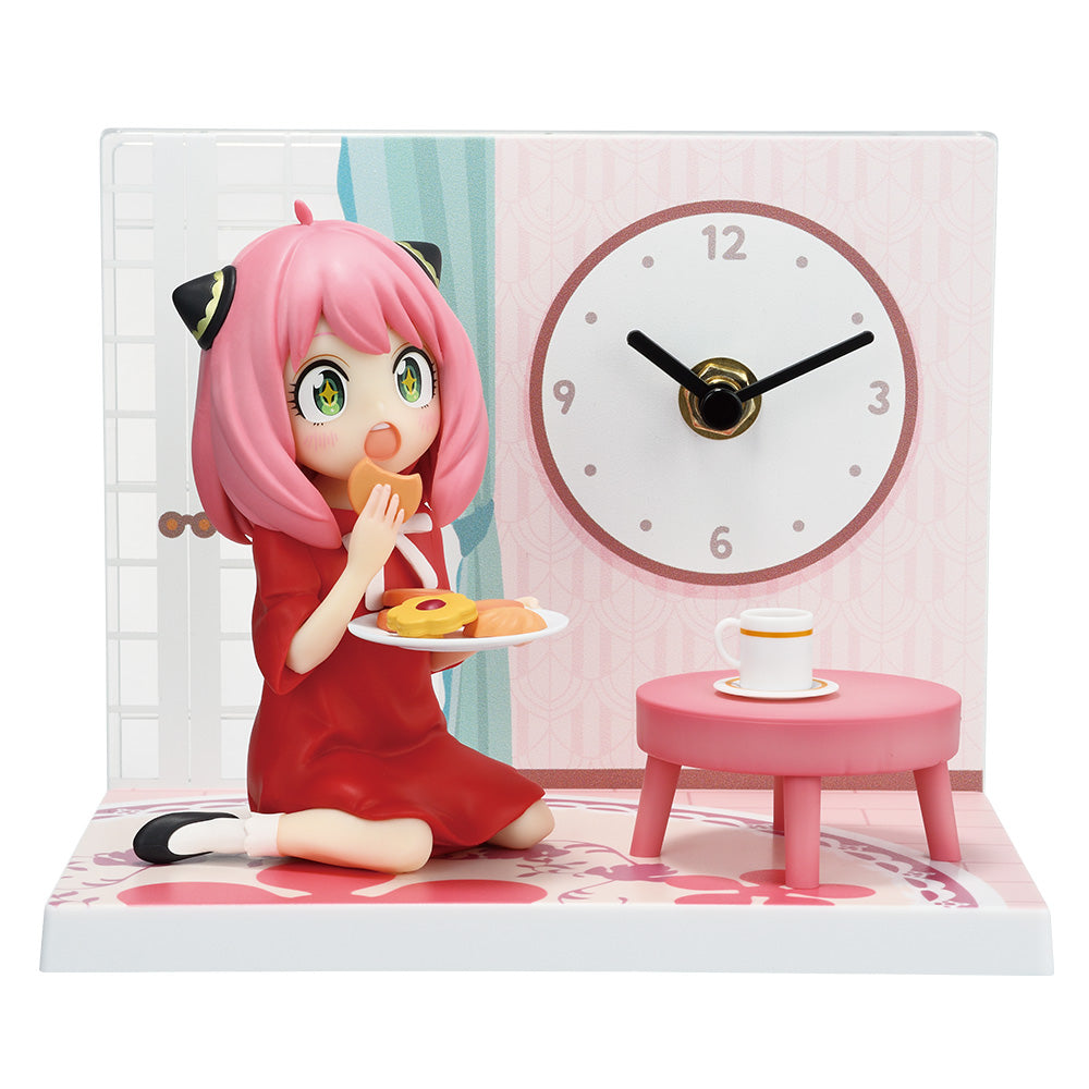 Ichiban Kuji Spy x Family Anya Heure du goûter Figurine avec horloge Last One Ver.