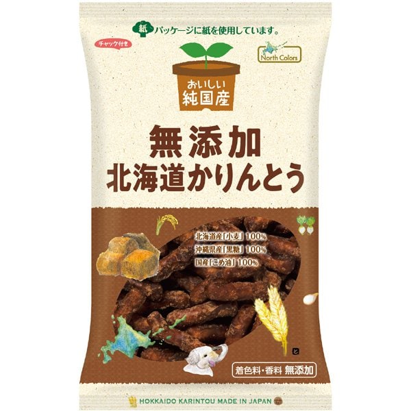 North Colors Pure Japanese Additive-Free Hokkaido Karinto 100g