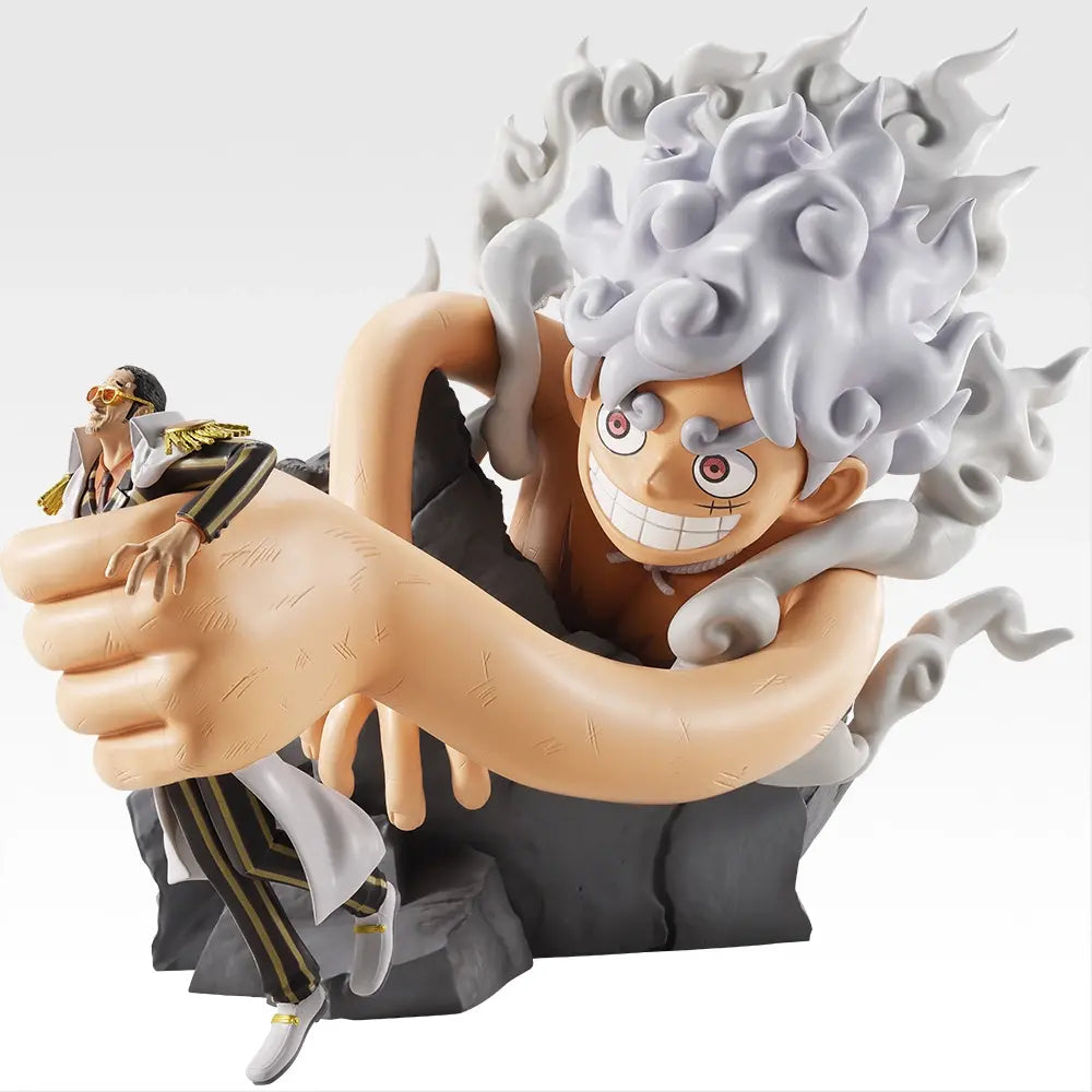Ichiban Kuji One Piece Luffy Gear 5 vs Borsalino Revible Moment Prize A