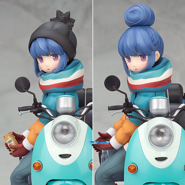 ALTER Yurucamp Shima Rin with Scooter 1/10 Scale Figure