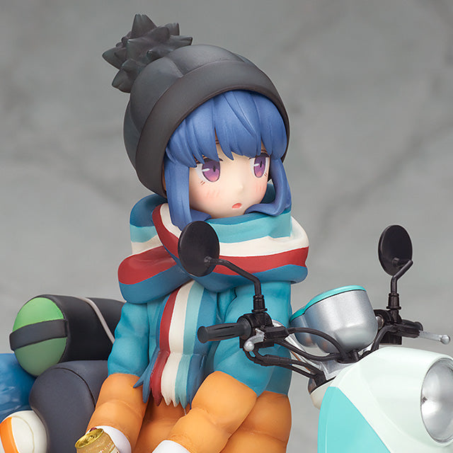 ALTER Yurucamp Shima Rin with Scooter 1/10 Scale Figure