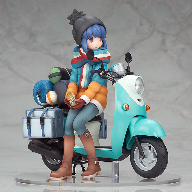 ALTER Yurucamp Shima Rin with Scooter 1/10 Scale Figure