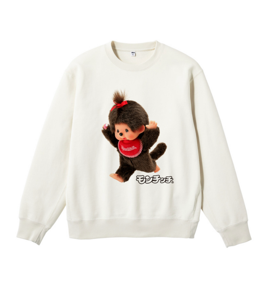 UNIQLO UT Monchhichi Custom Sweatshirt (Type G)