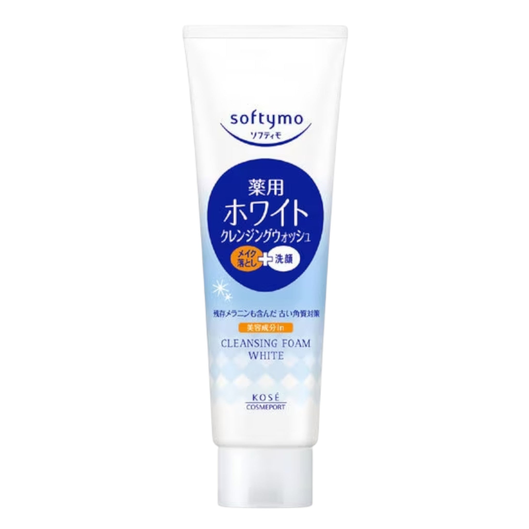 KOSE Softymo White Medicated Cleansing Wash - 190g