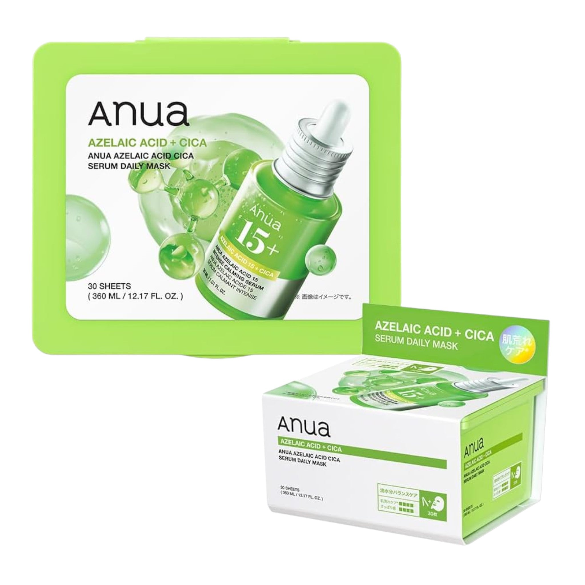 Anua Azelaic Acid Cica Serum Daily Mask Pack - 30 Sheets