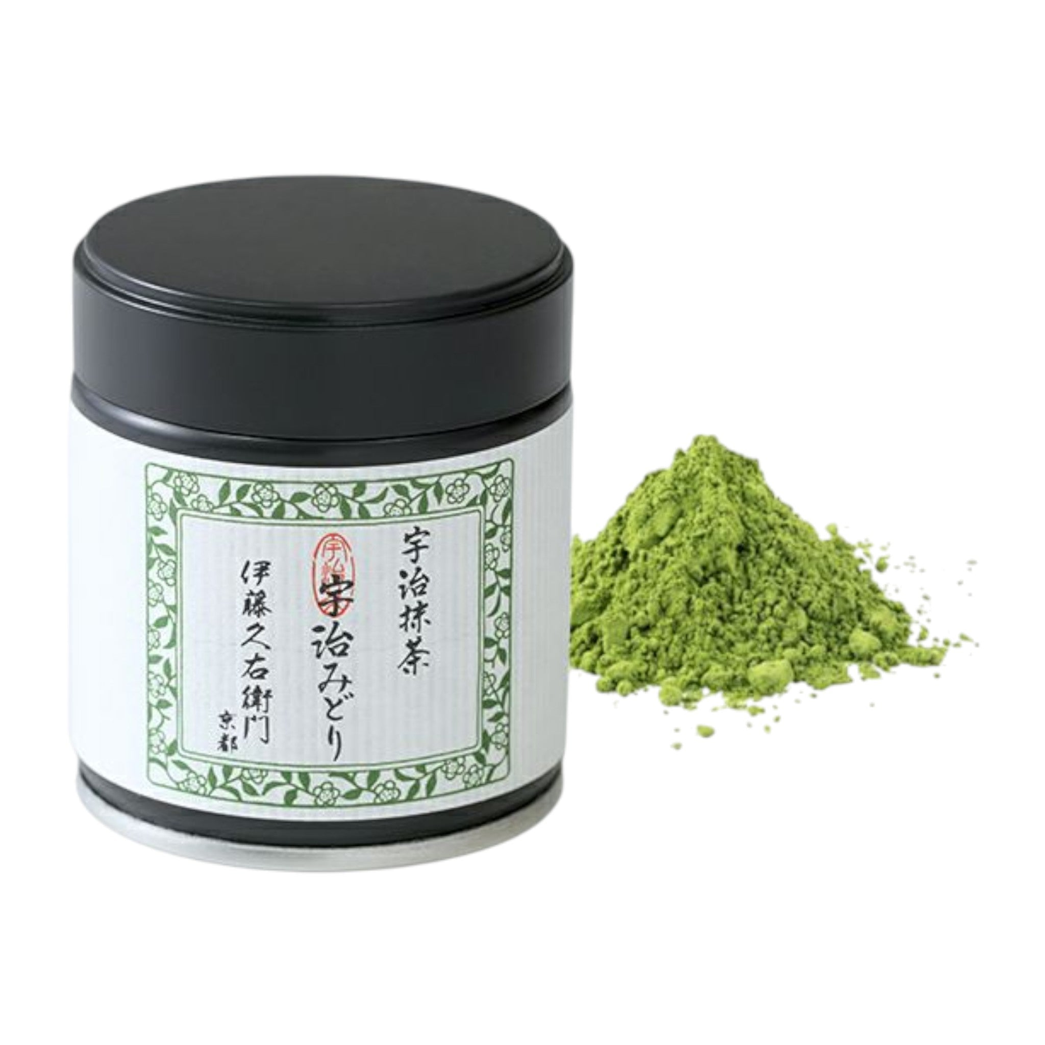 Itoh Kyuemon Uji Matcha "Uji Midori" Powder - 20g (Tin Can)
