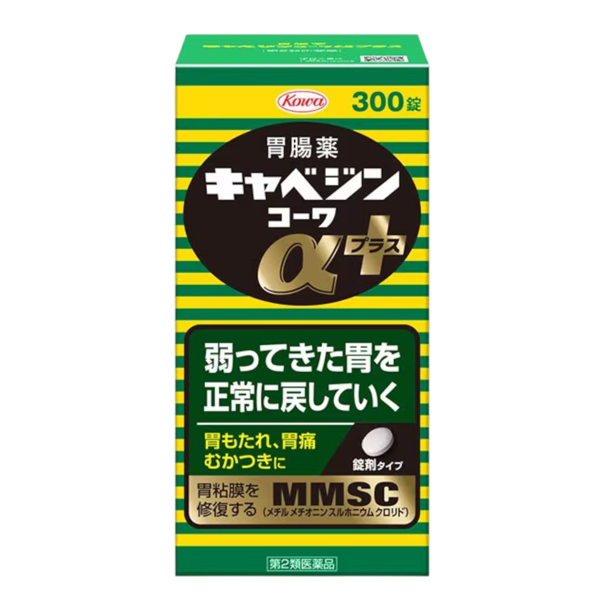 Kowa Cabagin Kowa α Plus - 300 Tablets