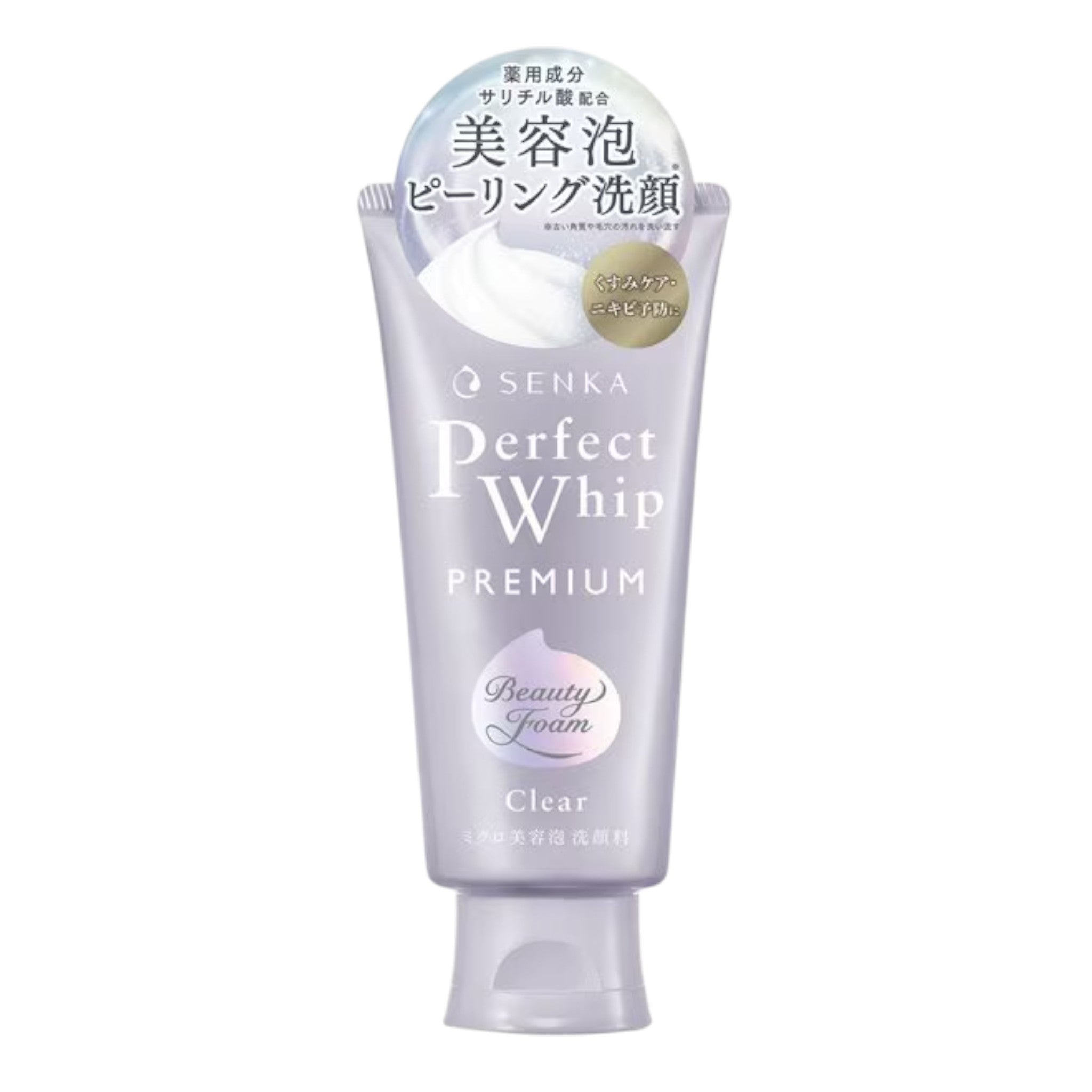 Senka Premium Perfect Whip Clear Facial Cleanser - 120g