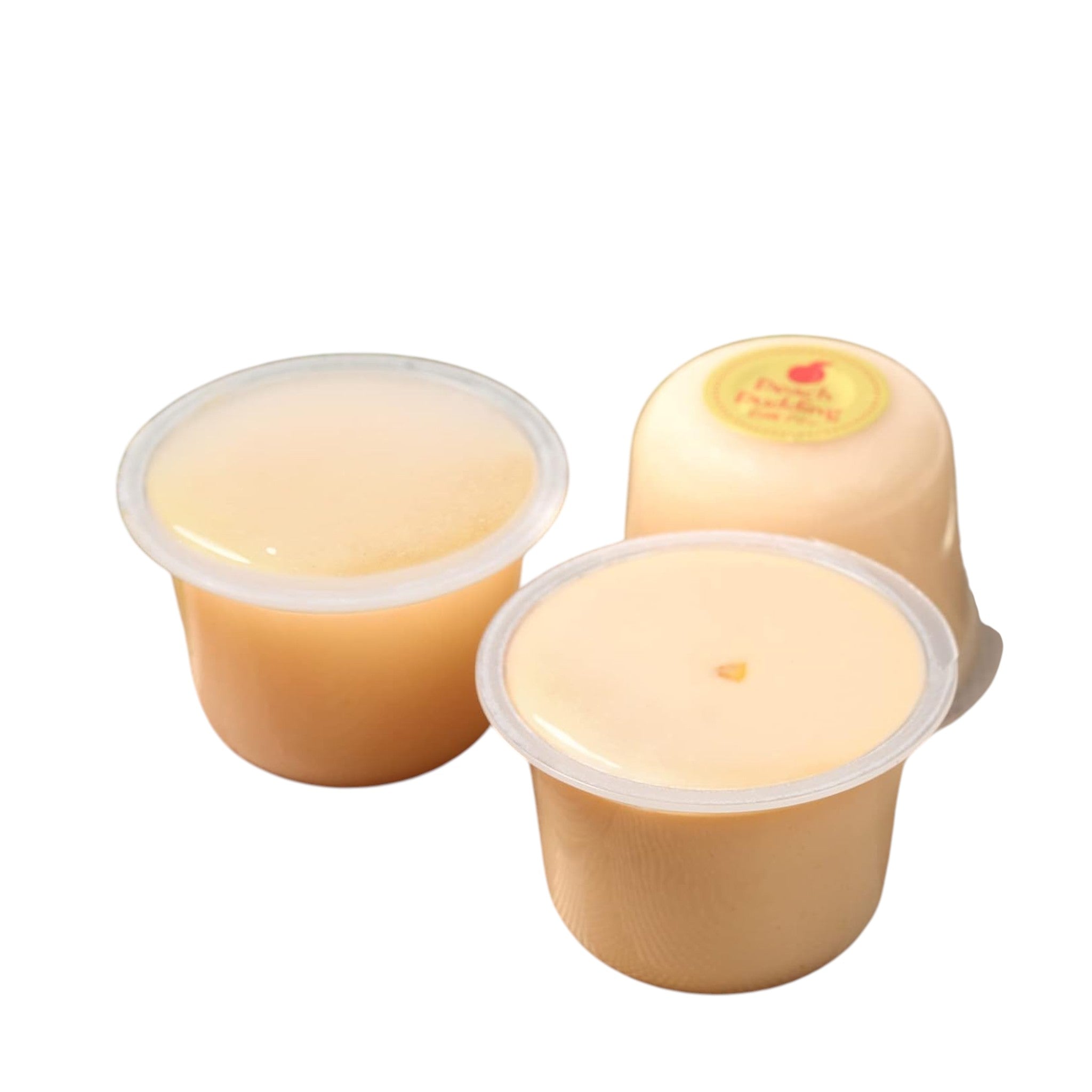 Premium White Peach Pudding (6 Pieces)