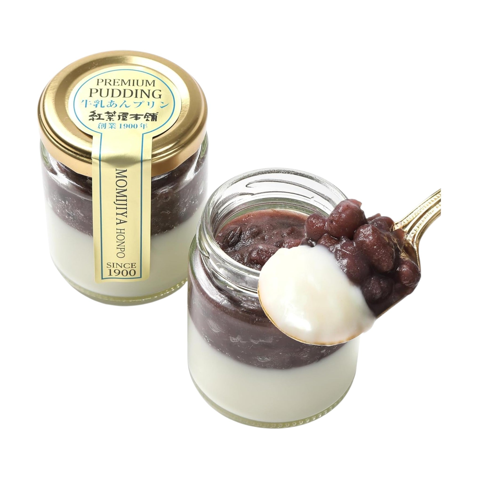 Premium Milk Red Bean Pudding (6 Pieces)