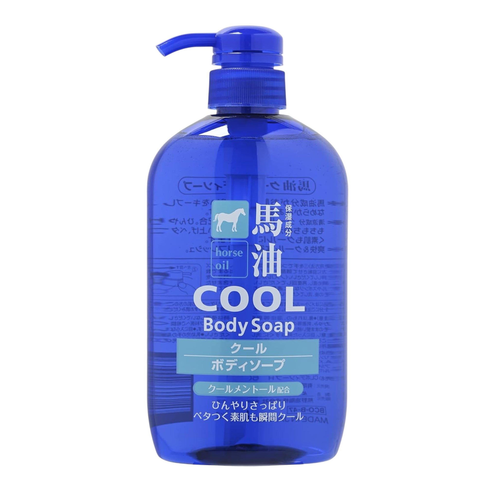 Horse Oil Cool Body Soap 600ml