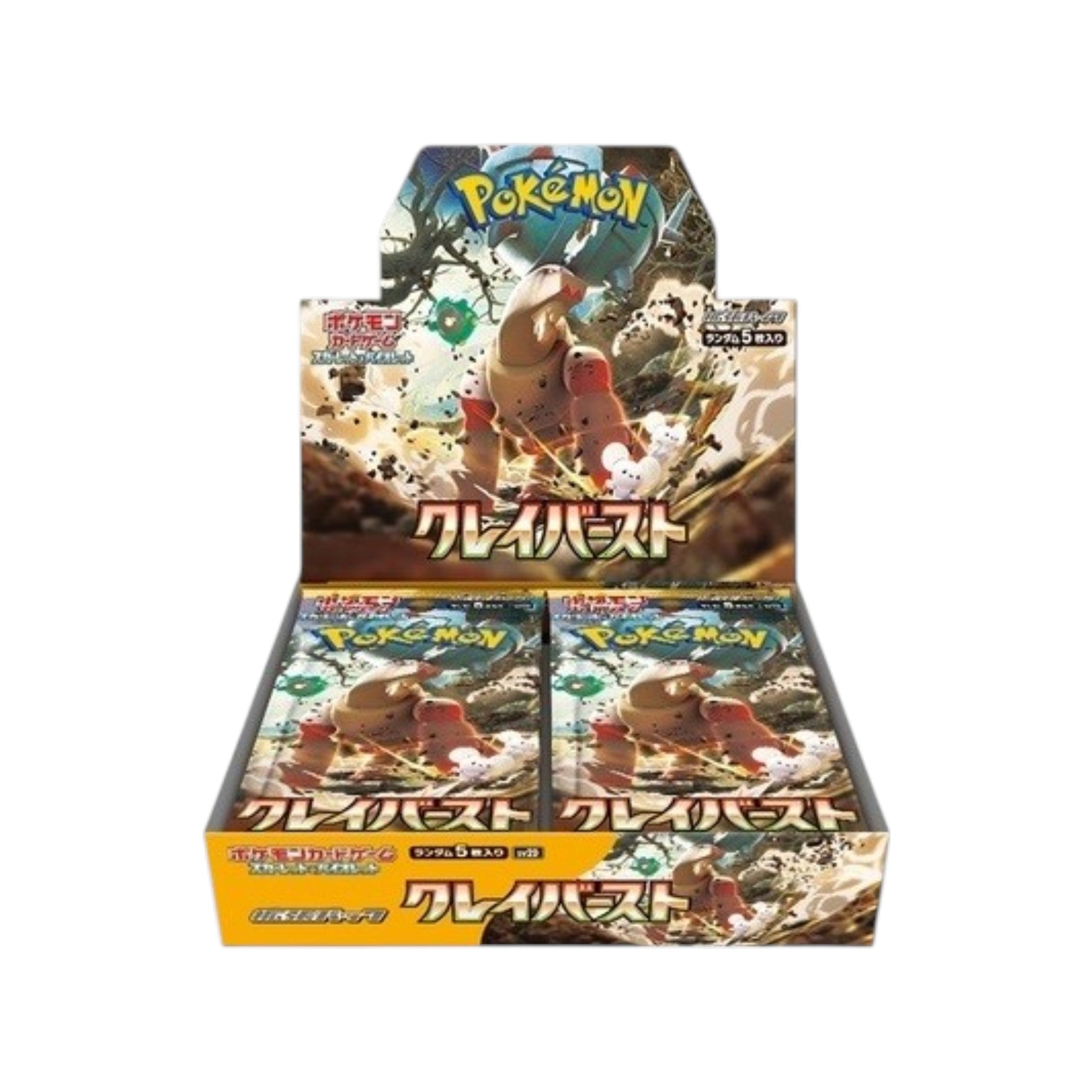 Pokemon TCG Clay Burst (SV2D) Expansion Pack Booster Box