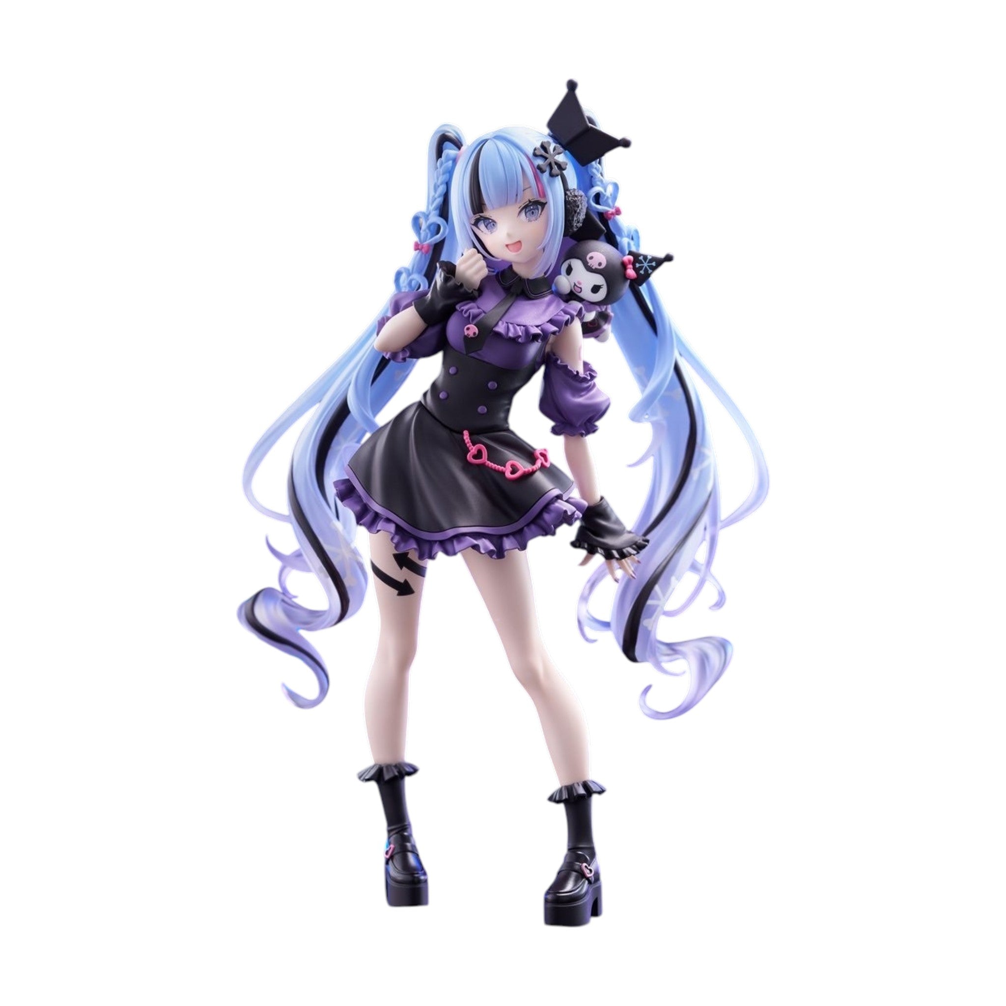 FuRyu Snow Miku x Kuromi Trio-Try-iT Figure