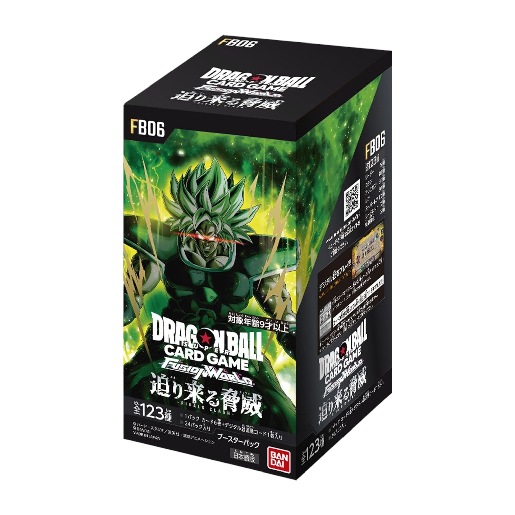 Dragon Ball Super Card Game Fusion World Rivals Clash [FB06] Box