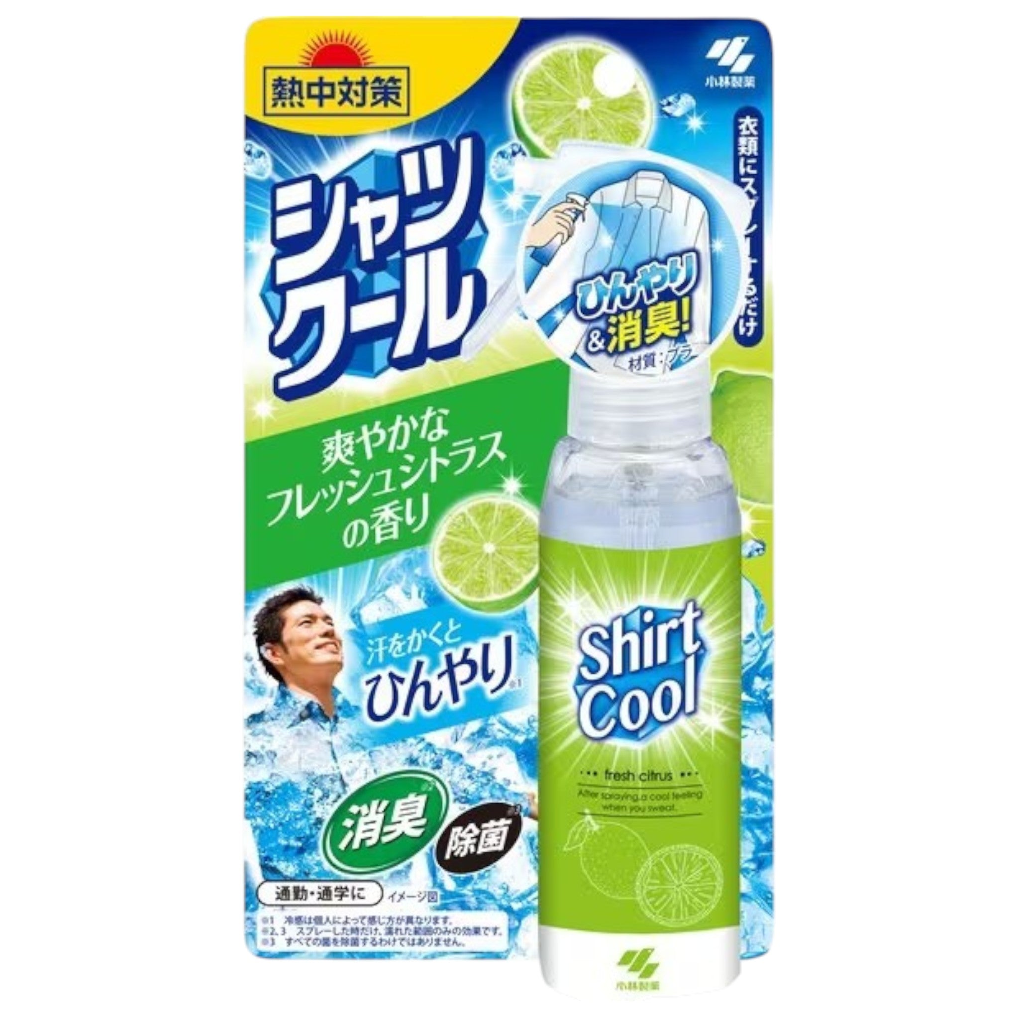 Shirt Cool Cooling Spray Fresh Citrus Scent 100ml