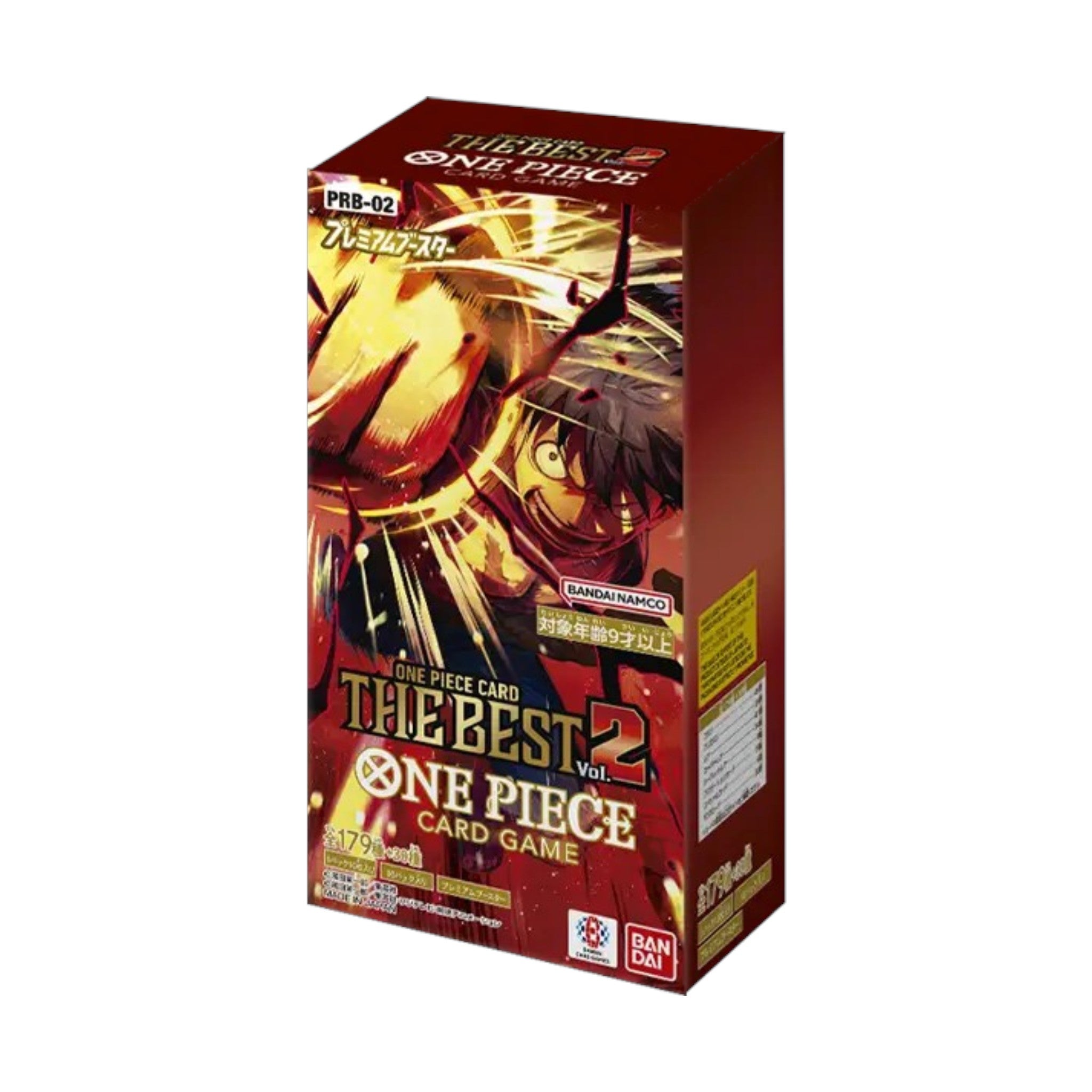 One Piece Card Game Premium Booster The Best Vol.2 PRB-02 Booster Box Japanese