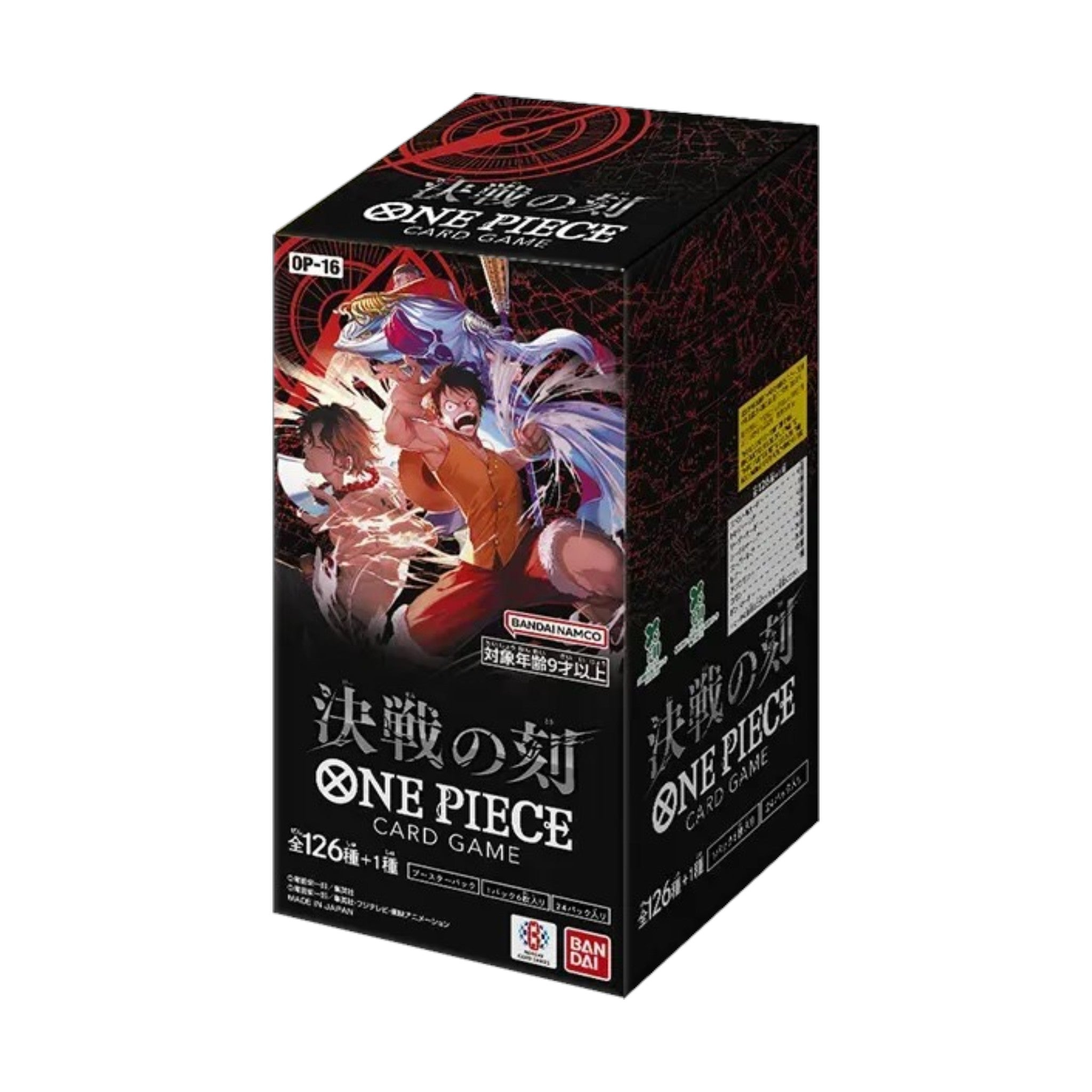 One Piece Card Game The Hour of Battle OP-16 Booster Box Japanese