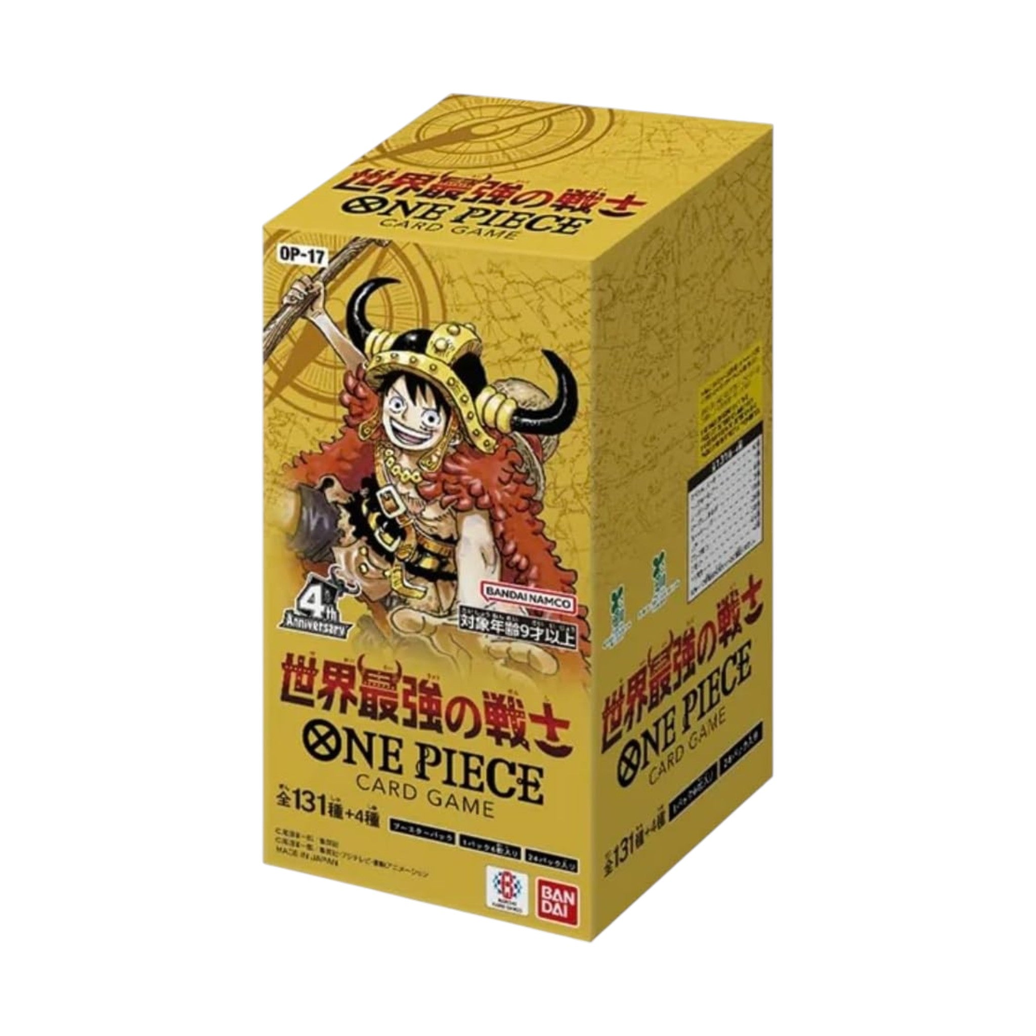 One Piece Card Game The World's Strongest Warriors OP-17 Booster Box Japanese