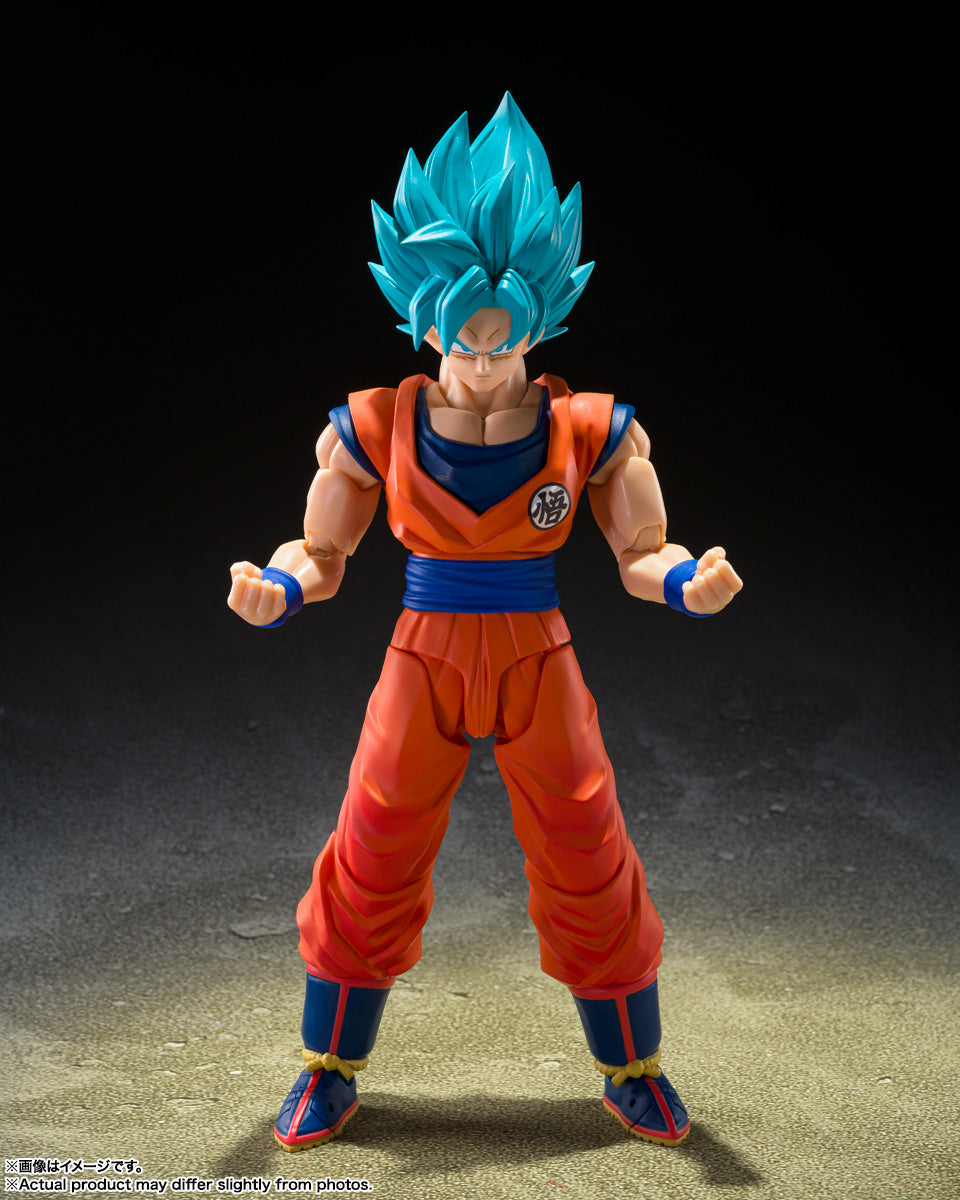 Dragon Ball Super S.H.Figuarts Super Saiyan Blue Son Goku Blue Power Beyond Limits