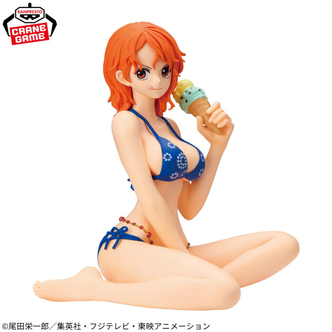 One Piece Nami Summer Style GLITTER and GLAMOURS Prize Figure