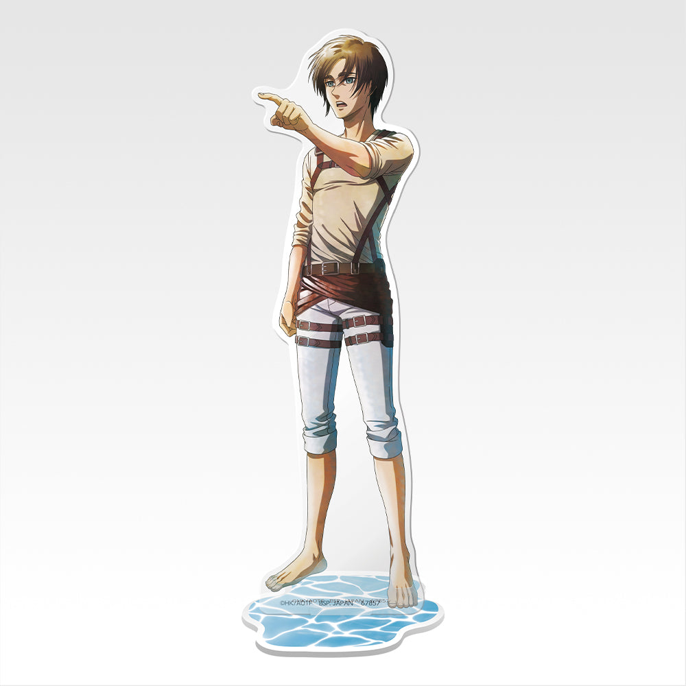 Ichiban Kuji Attack on Titan Eren Yeager Big Acrylic Stand Prize C