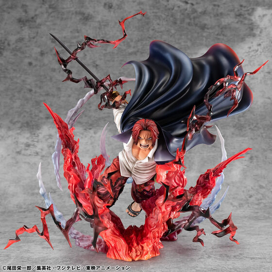 One Piece POP SA-MAXIMUM Red Haired Shanks Kamusari Figure