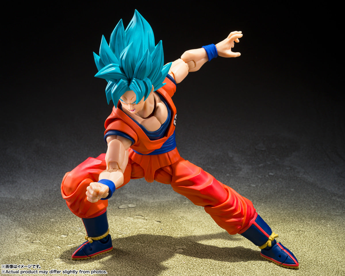 Dragon Ball Super S.H.Figuarts Super Saiyan Blue Son Goku Blue Power Beyond Limits