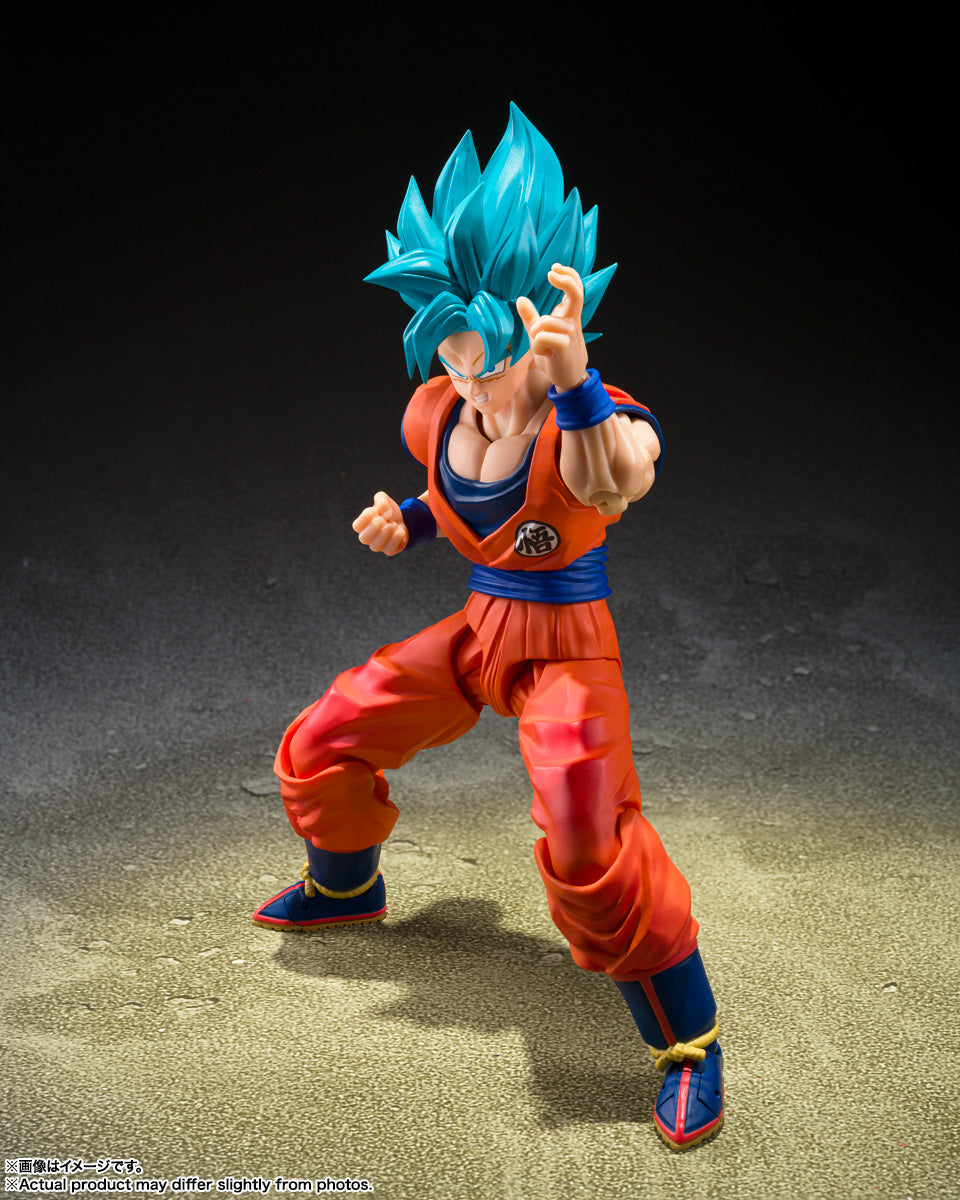 Dragon Ball Super S.H.Figuarts Super Saiyan Blue Son Goku Blue Power Beyond Limits