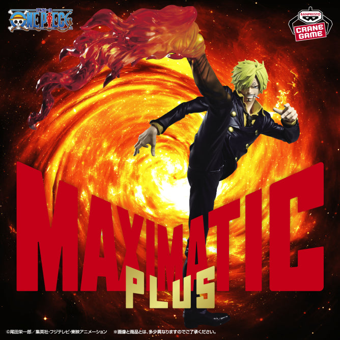 One Piece Sanji Diable Jambe MAXIMATIC PLUS Prize Figure