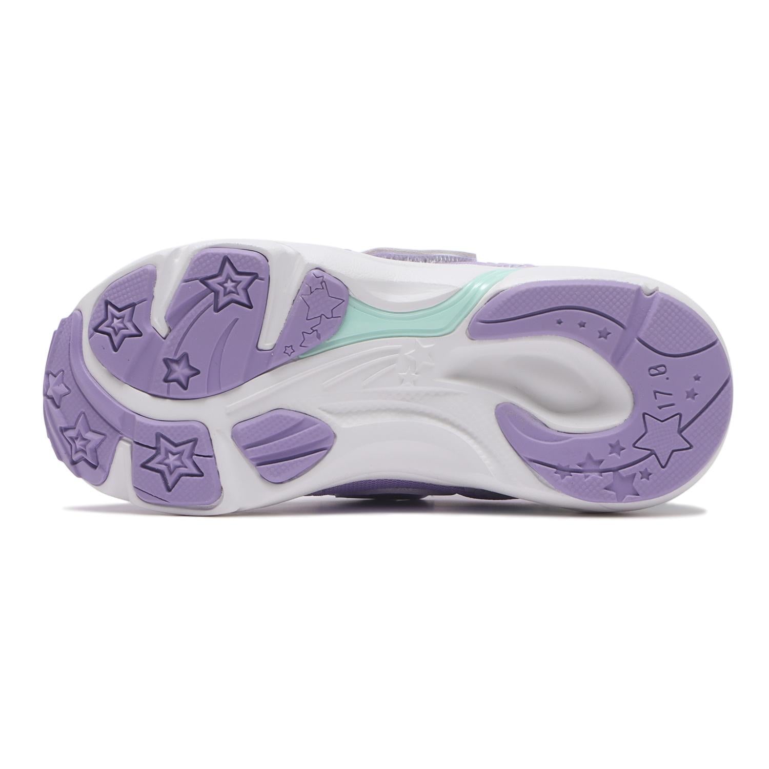 Moonstar Sanrio LED Kids Shoes 7203 Purple (Kuromi)