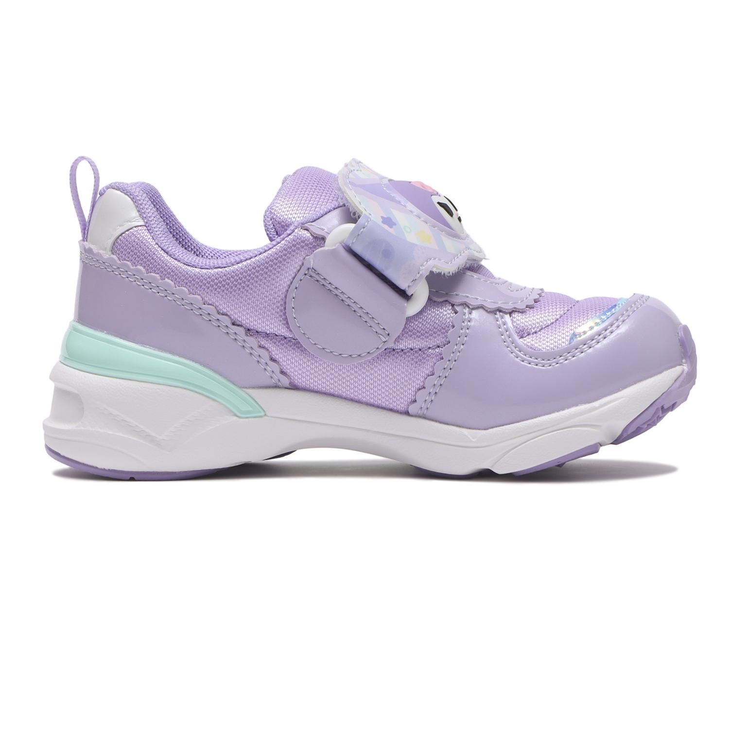 Moonstar Sanrio LED Kids Shoes 7203 Purple (Kuromi)