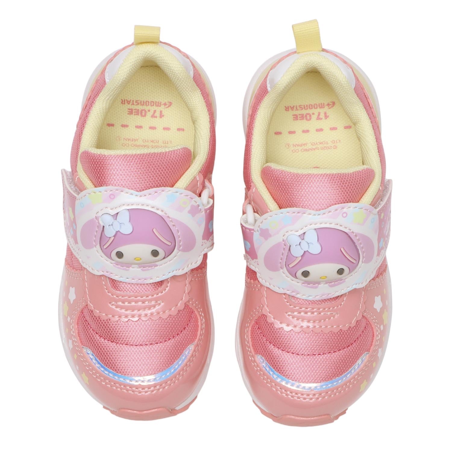 Moonstar Sanrio LED Kids Shoes 7203 Rose (My Melody)