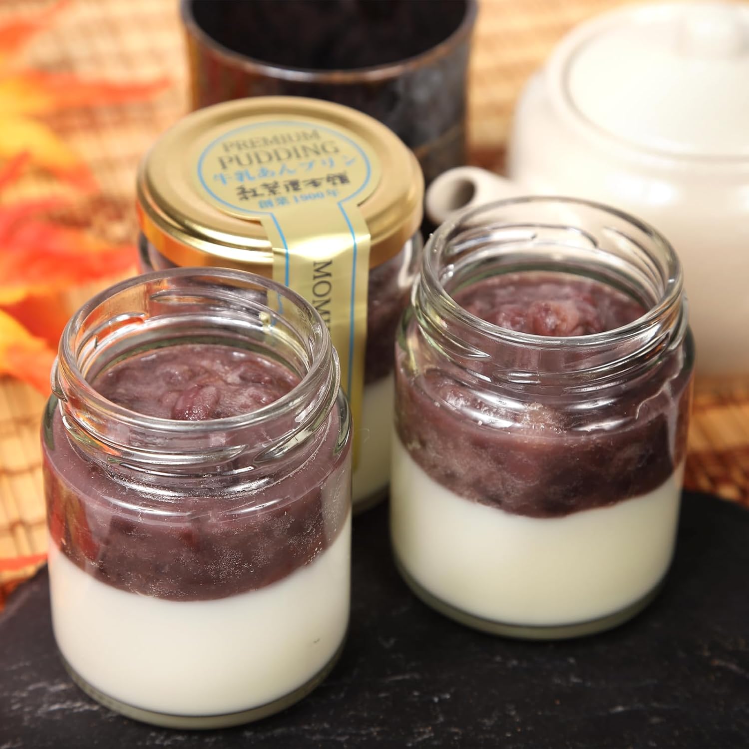 Premium Milk Red Bean Pudding (6 Pieces)