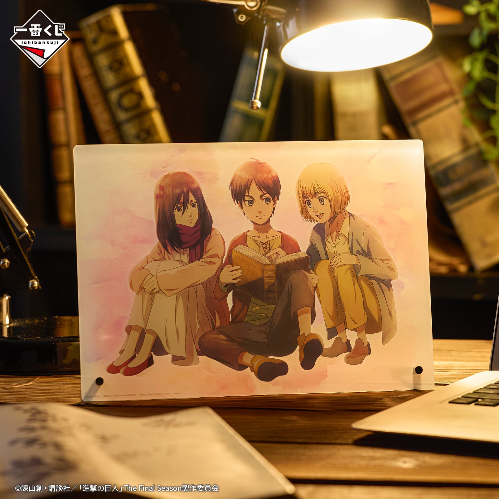 Ichiban Kuji Attack on Titan Acrylic Board Prize D