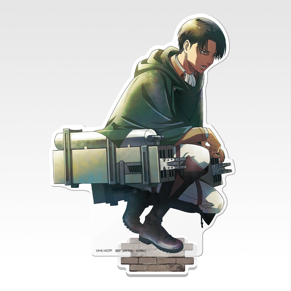Ichiban Kuji Attack on Titan Levi Big Acrylic Stand Prize D