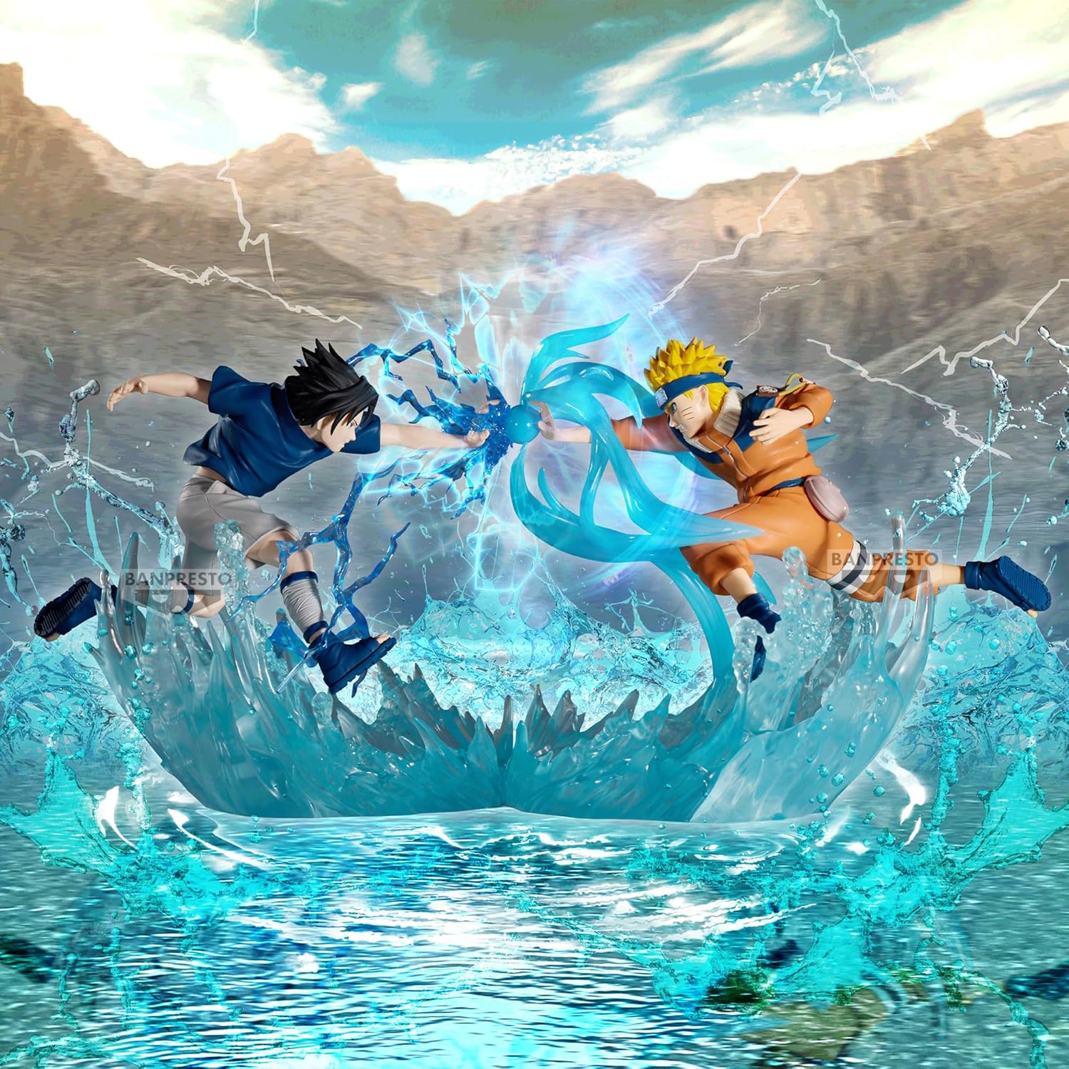 Naruto Shippuden Combination Battle Naruto & Sasuke Figure Set