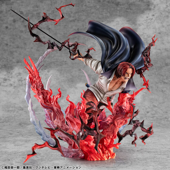 One Piece POP SA-MAXIMUM Red Haired Shanks Kamusari Figure