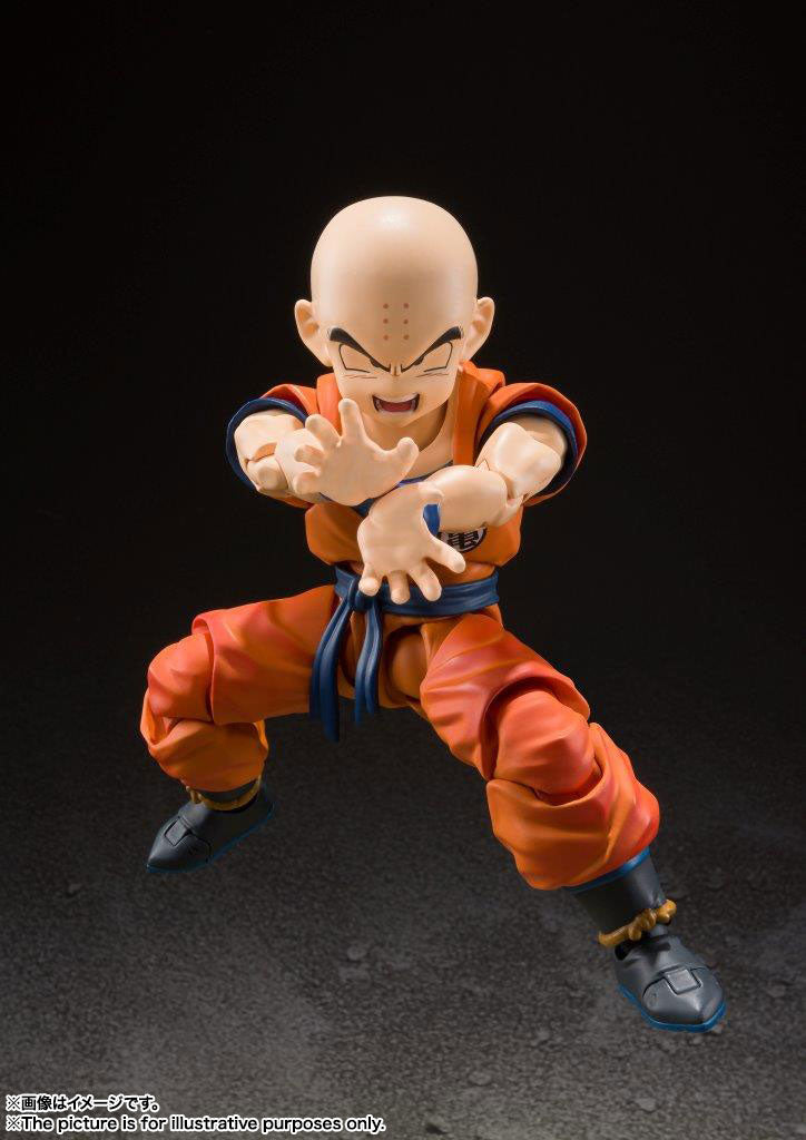 Dragon Ball Z S.H.Figuarts Krillin The Strongest Man on Earth
